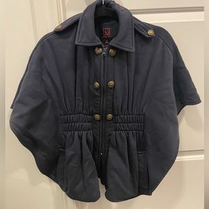 Jersey Knit Cape Style Jacket